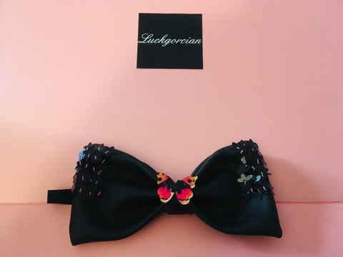 Butterfly glamour bowtie