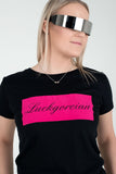 Limited edition t-shirt for women in flock print size S ONLY